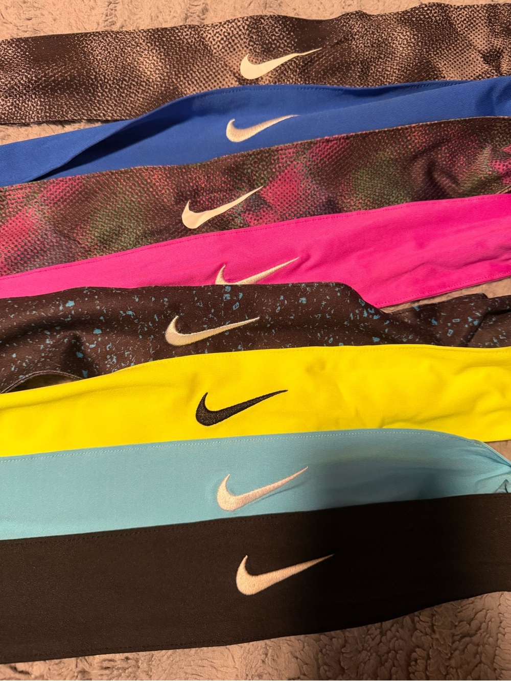 17 Assorted nike headbands